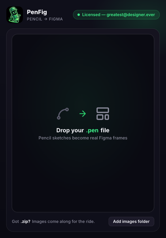PenFig plugin — drop your .pen file